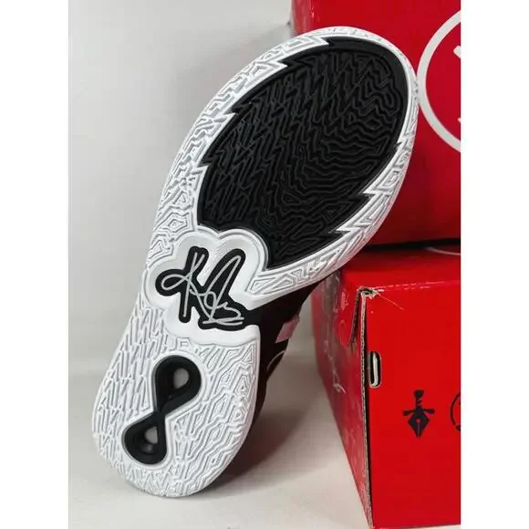 NIKE KYRIE INFINITY TB PROMO  Black/White-White Men's Size 15 NIB - Picture 2 of 11